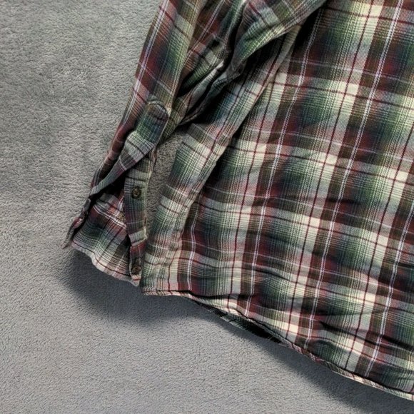 🍑Sunriver Men Shirt Winter Button-Down Pocket Casual Plaid XL - Picture 12 of 12